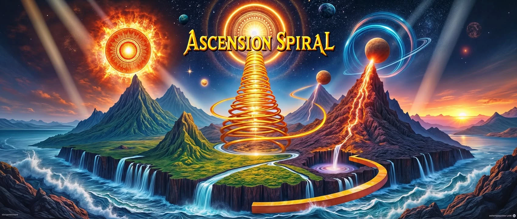 Архивно изображение от „Ascension Spiral“, 14 януари 2025 г..