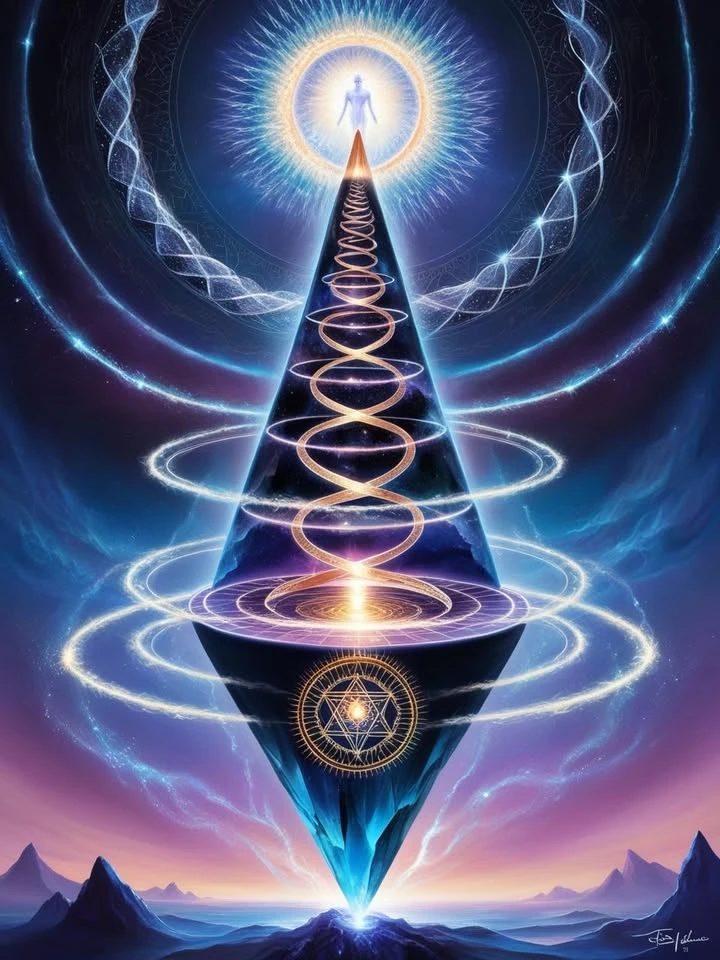 Архивно изображение от „Ascension Spiral“, 14 януари 2025 г..